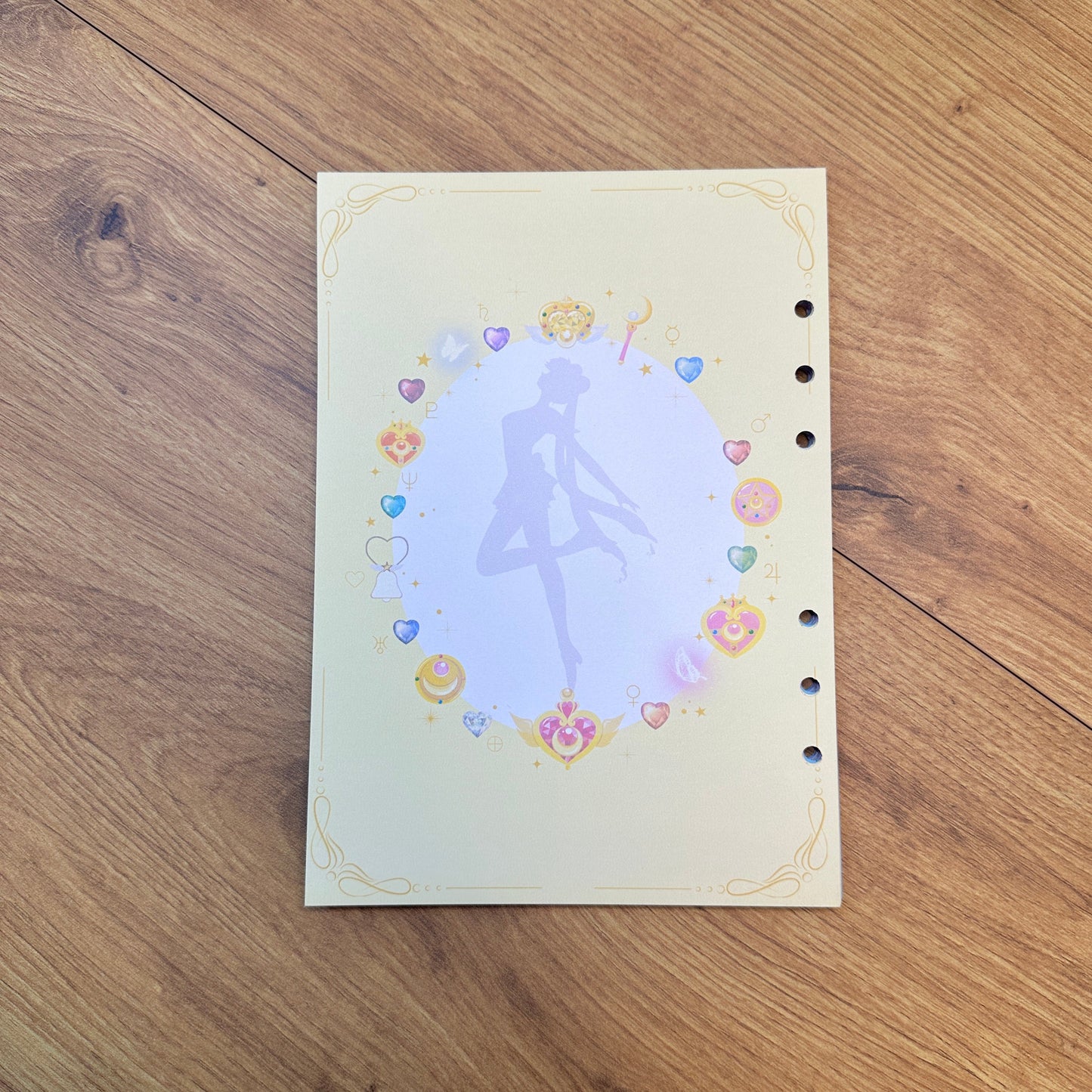 Sailor Moon Budget Planer I A5 Einlagen I 6fach gelocht