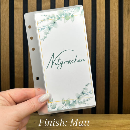 Zipperlose Envelopes für den Binder, verschiedene Designs