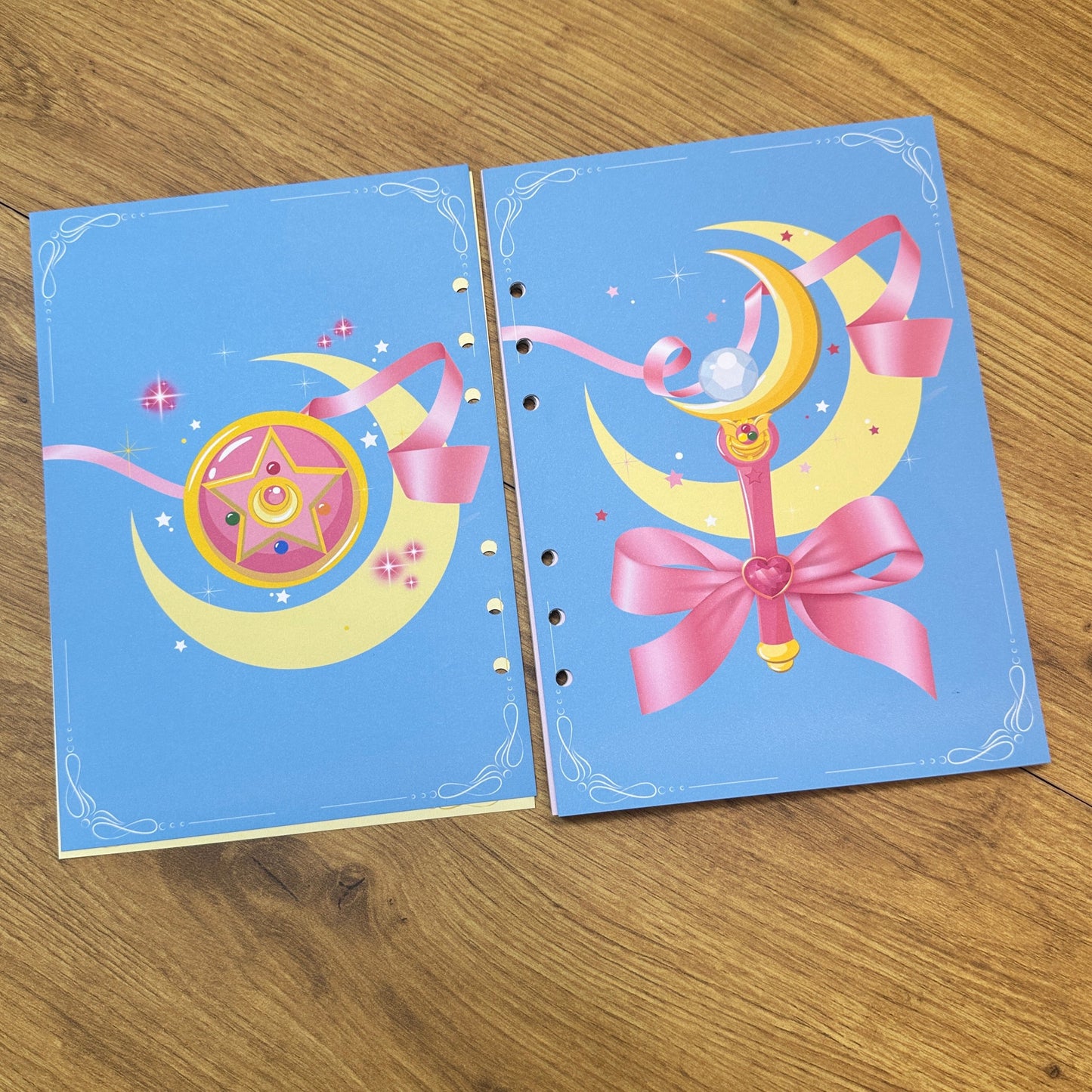 Sailor Moon Budget Planer I A5 Einlagen I 6fach gelocht