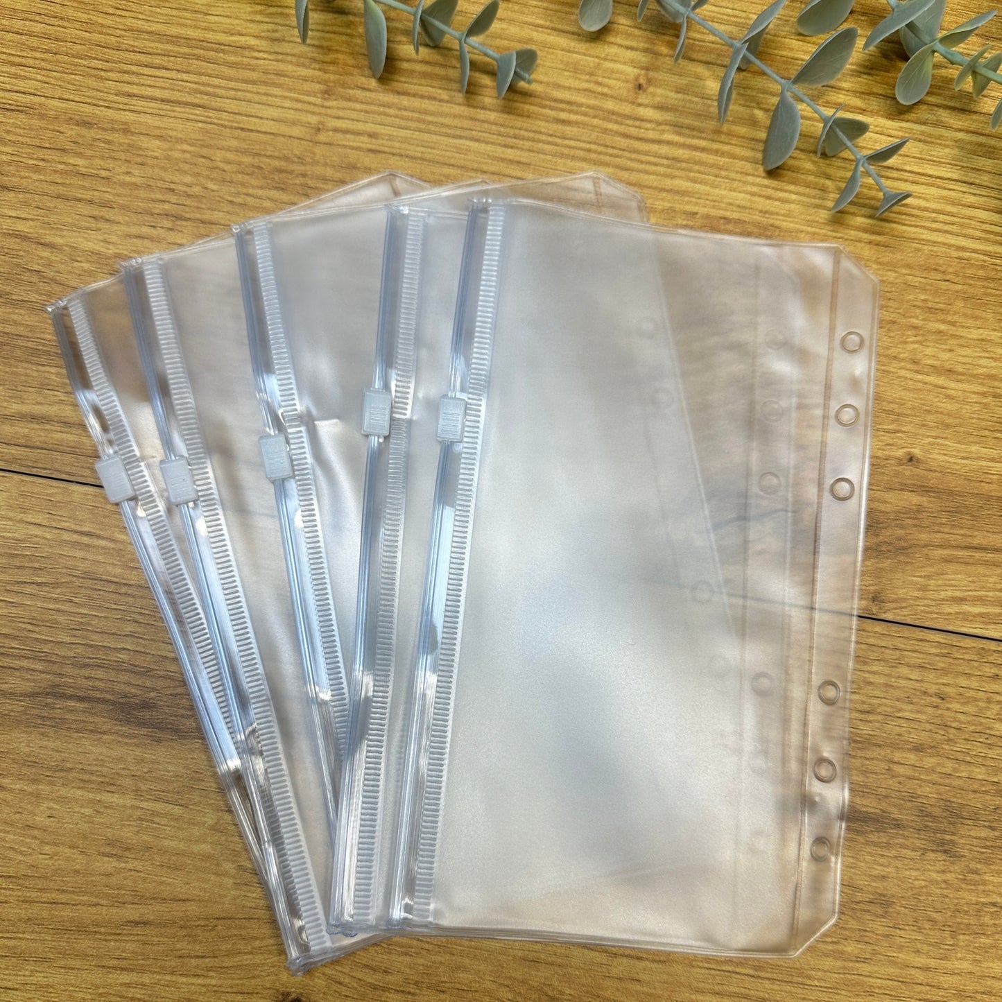 Clearfrost Envelope I transparent zipperless envelopes I A6