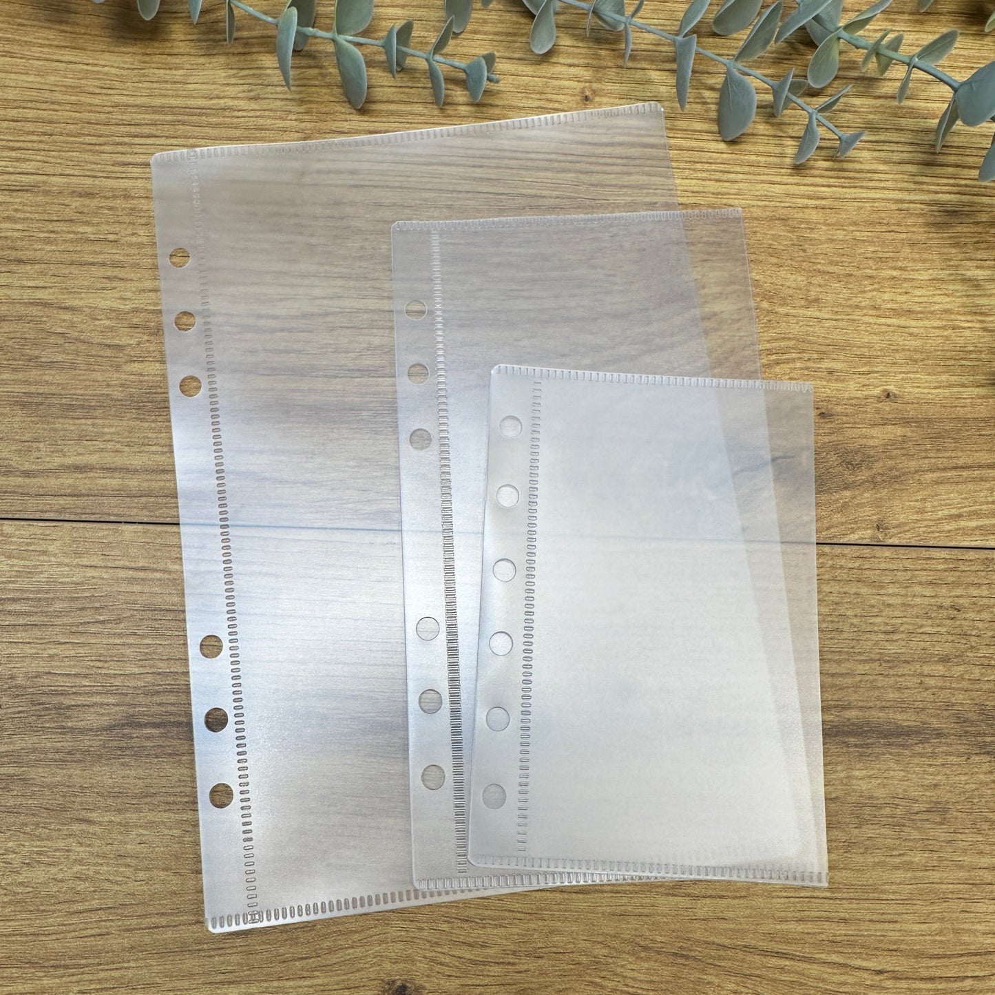 Clearfrost Envelope I transparent zipperless envelopes I A6