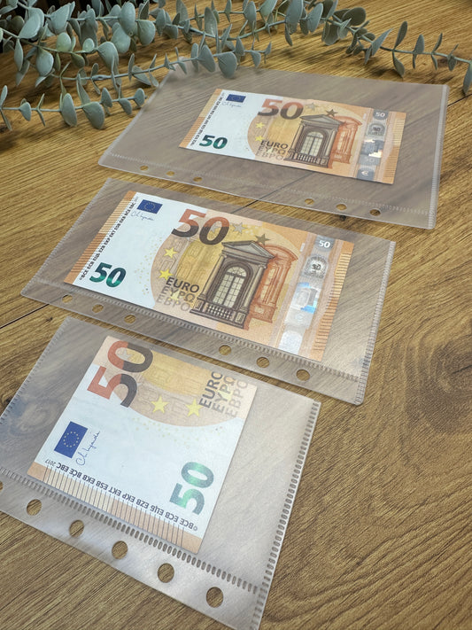 Clearfrost Envelope I durchsichtige Zipperlose Umschläge I A6