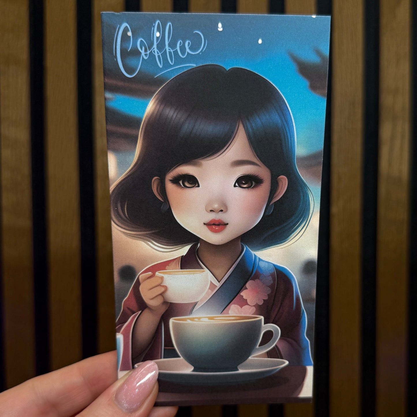 Asia Café I Klappkarte