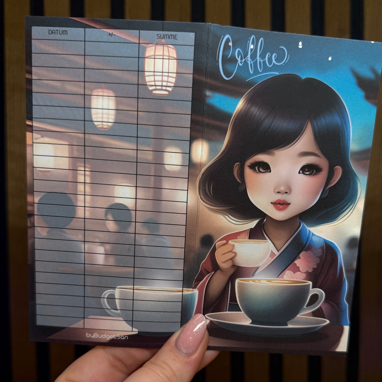 Asia Café I Klappkarte