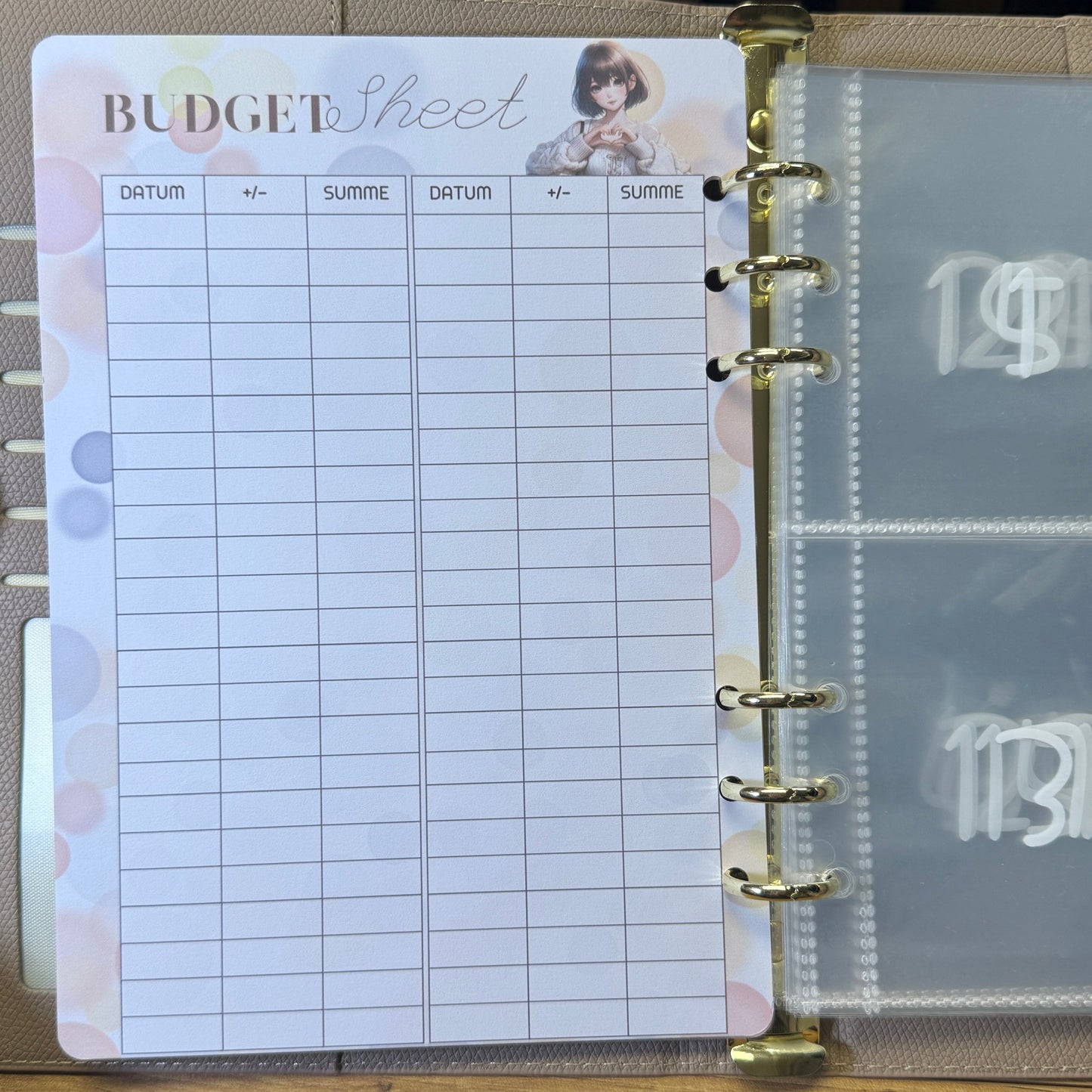100 Envelope Challenge I Deluxe A5 Binder