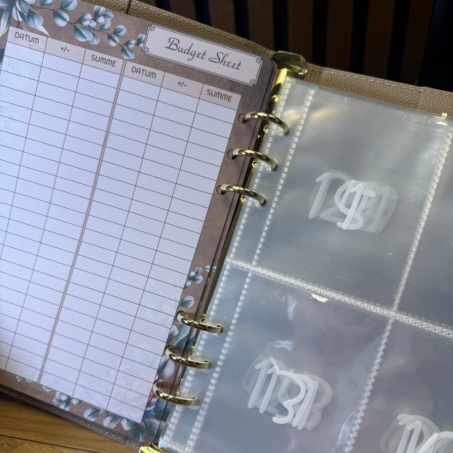 100 Envelope Challenge I Deluxe A5 Binder