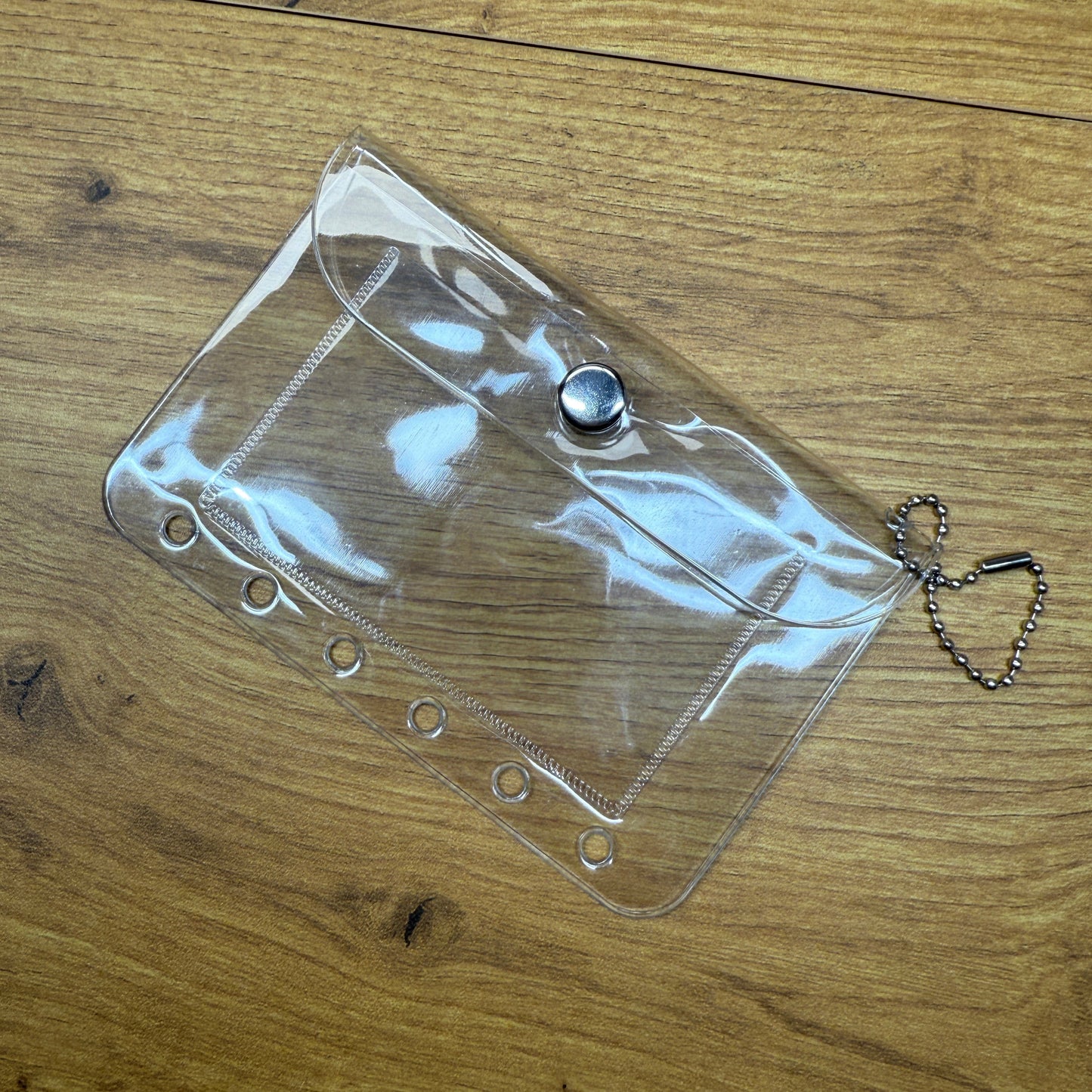 Clear Laser Cosmetics I Pencil I Mini Pocket Bag