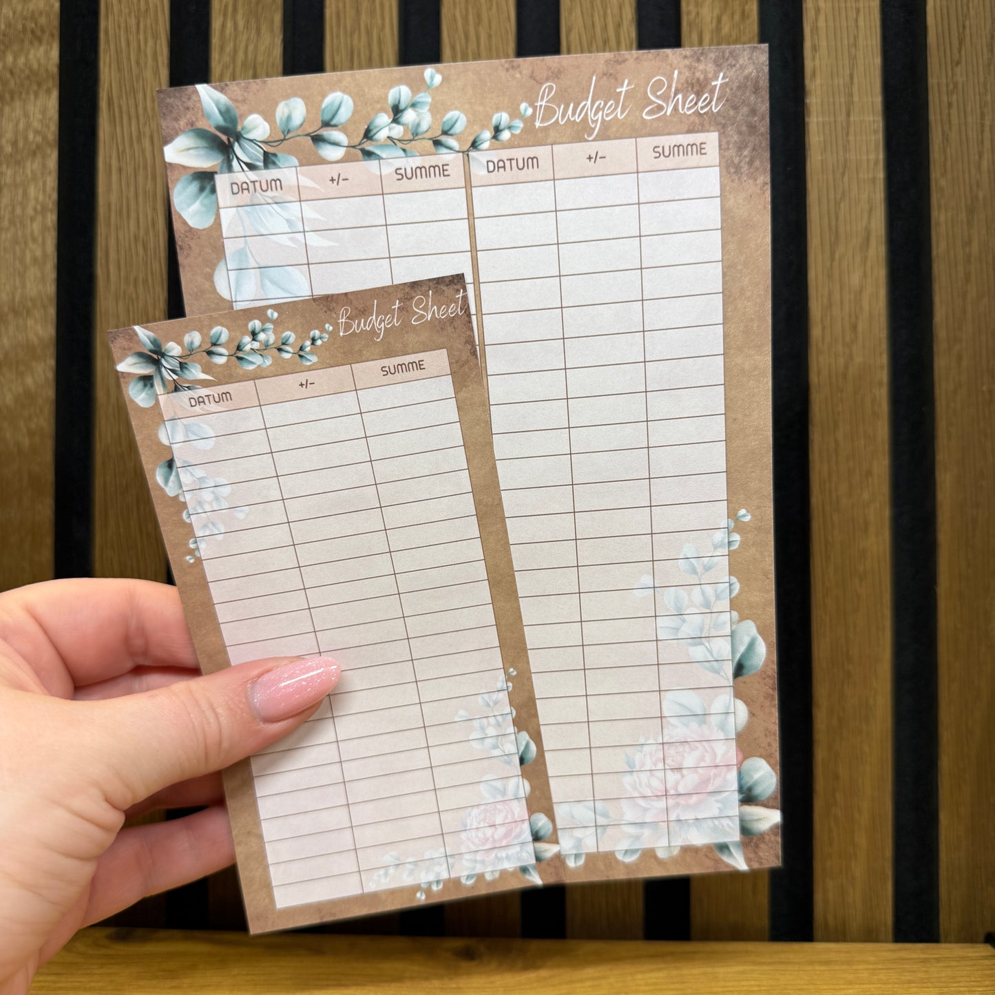 26 Week Challenge / XL Eucalyptus Design A6 I A5