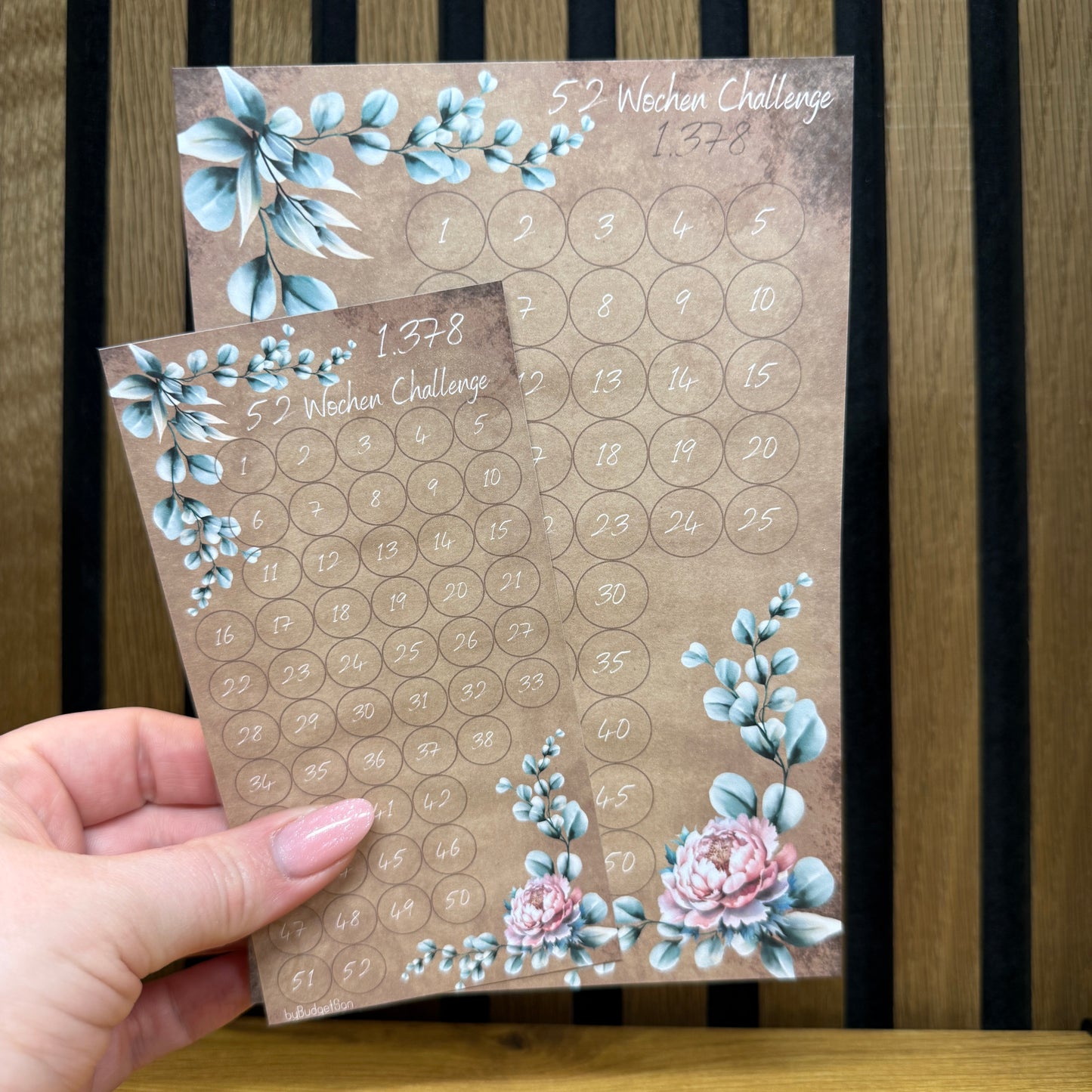 26 Week Challenge / XL Eucalyptus Design A6 I A5