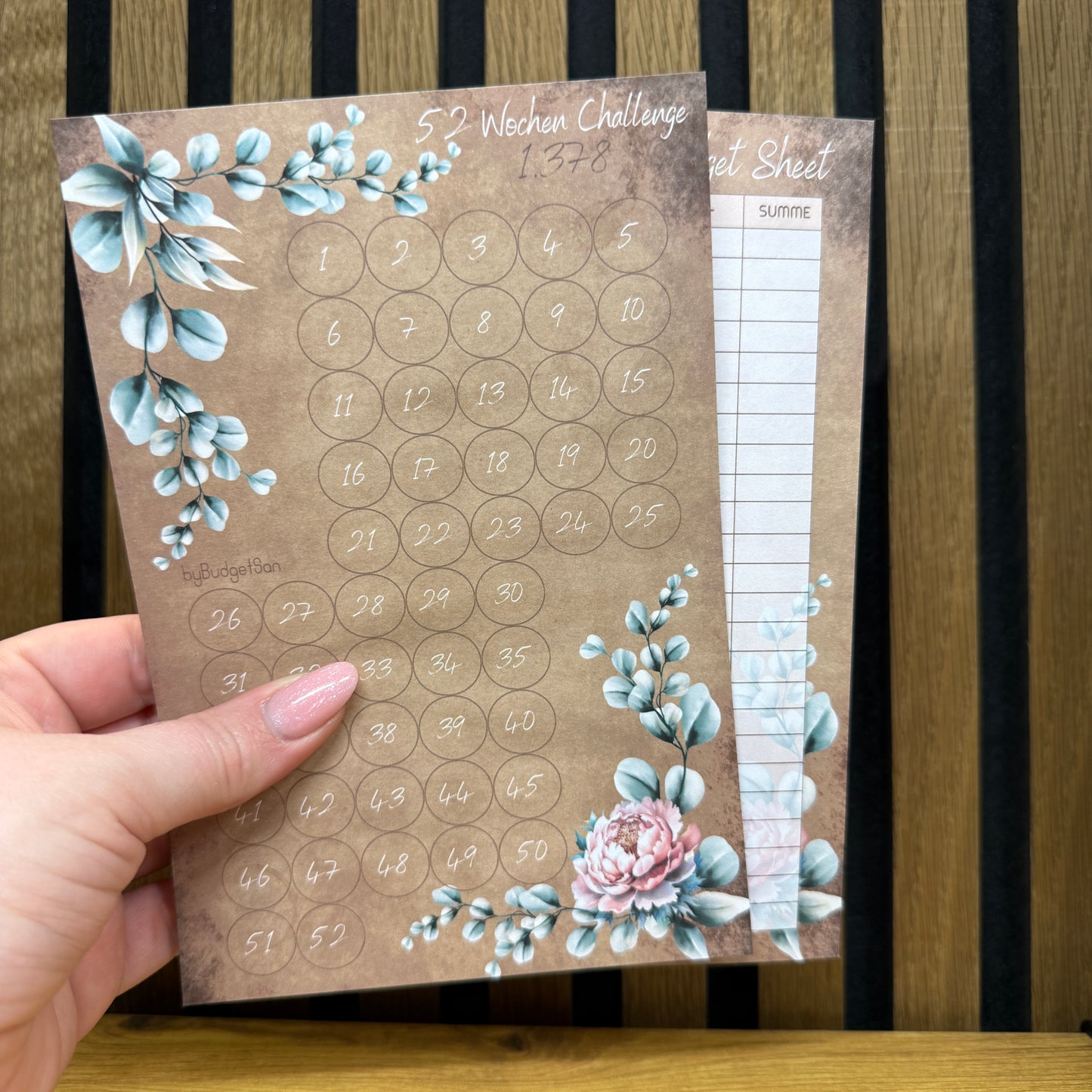 26 Week Challenge / XL Eucalyptus Design A6 I A5