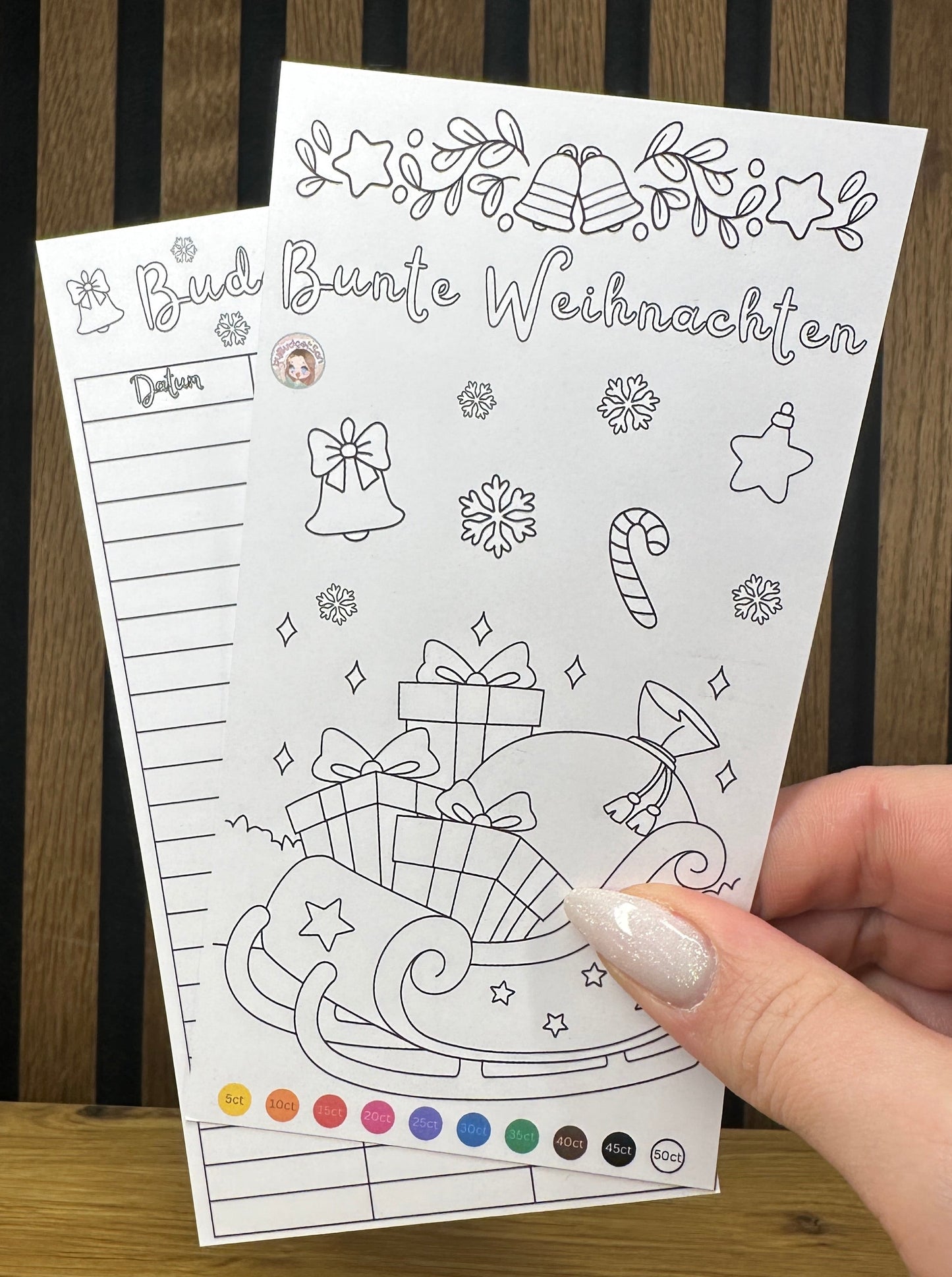 Colorful Christmas I coloring challenge