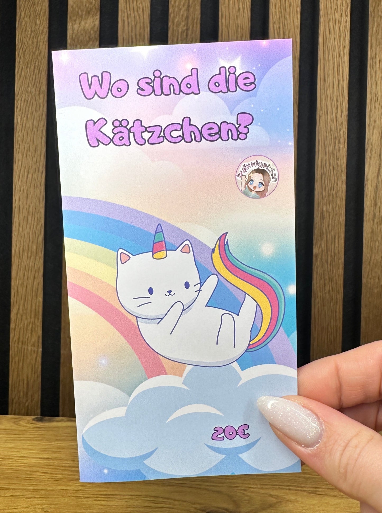 Where are the kittens? I folding card