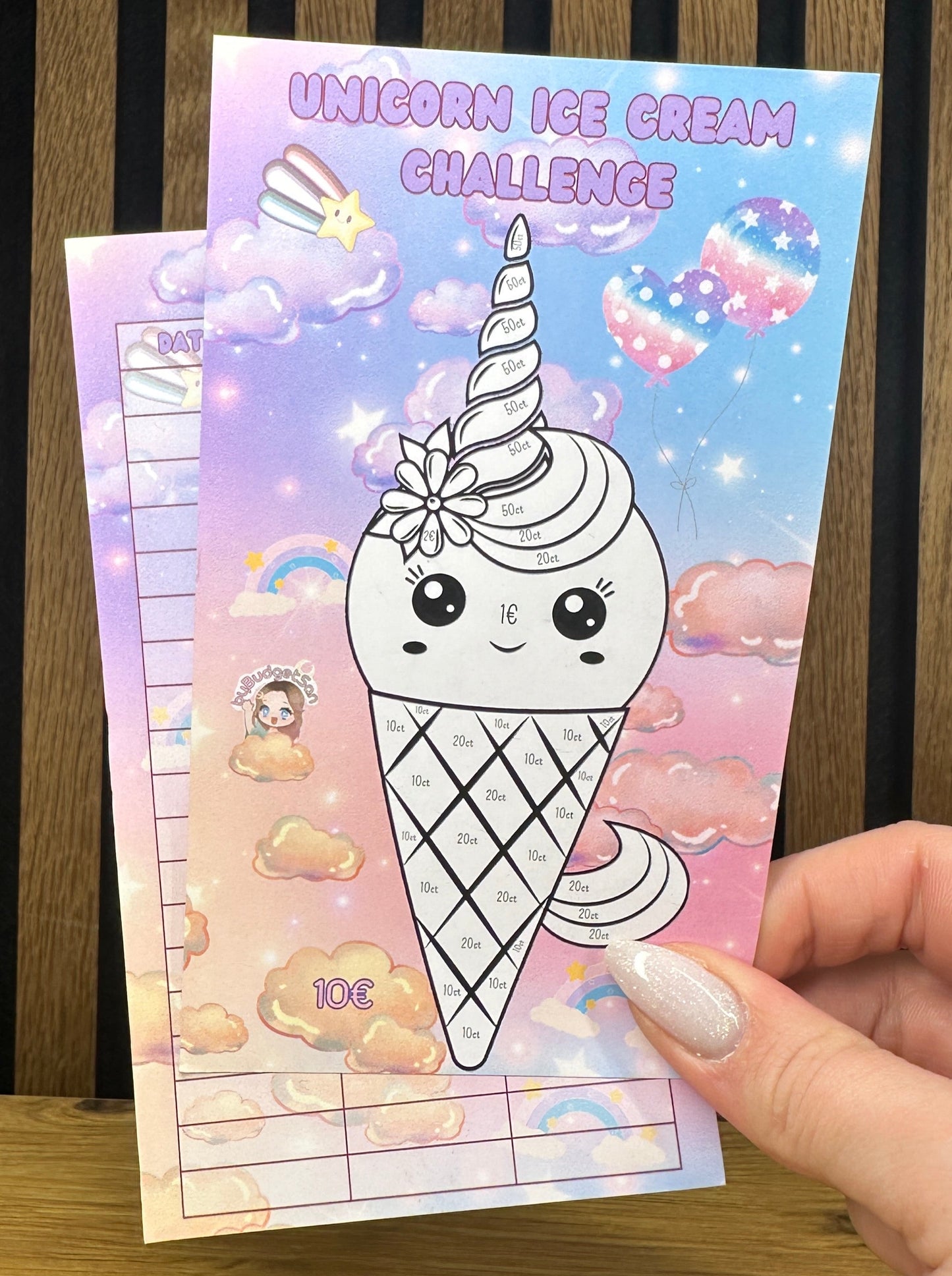 Unicorn Ice Cream Challenge / XL