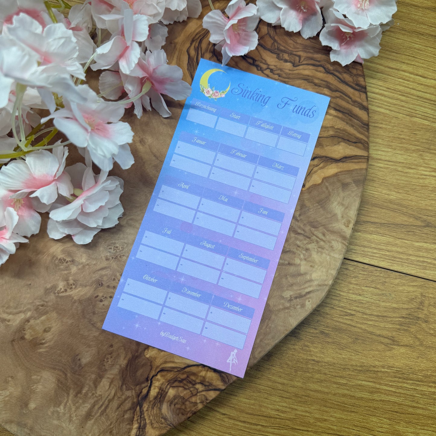 Sinking Funds - Eucalyptus Design - zipperless envelope I envelopes A6 A5