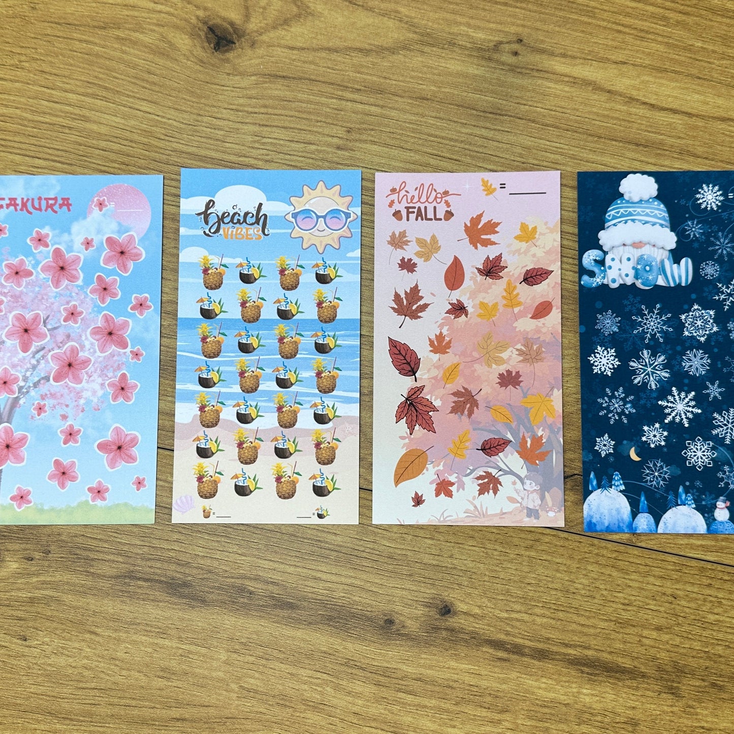 Annual Challenge Seasons Set of 4