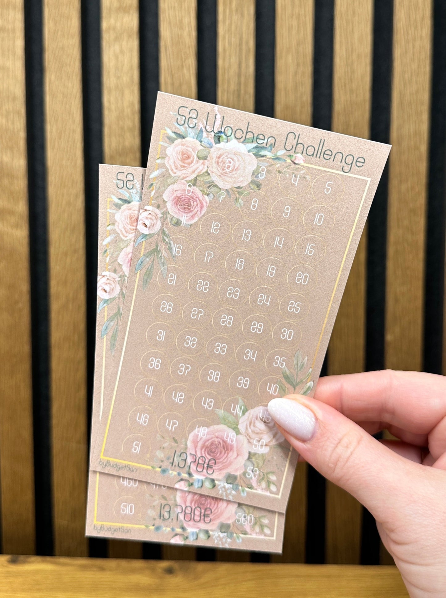 52 Week Challenge / XL Kraft Paper Design I A6 A5