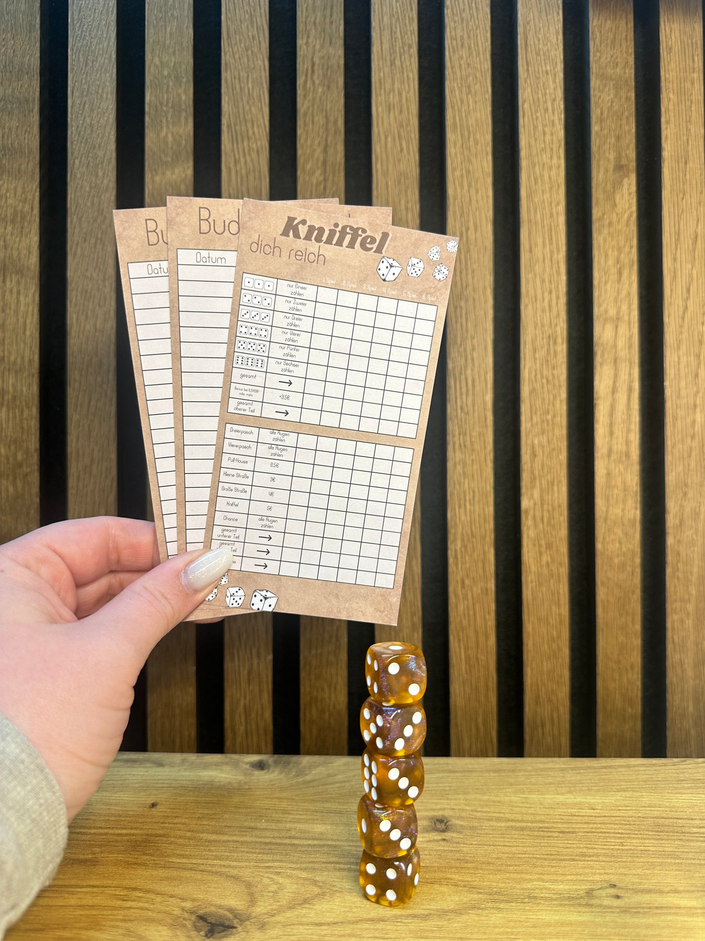 Yahtzee Get Rich I A6 Size