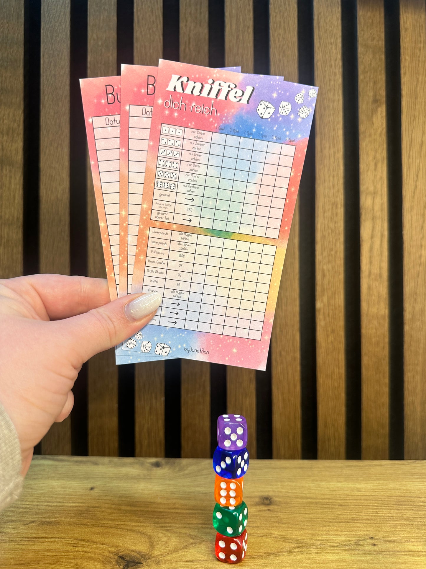 Yahtzee Get Rich I A6 Size