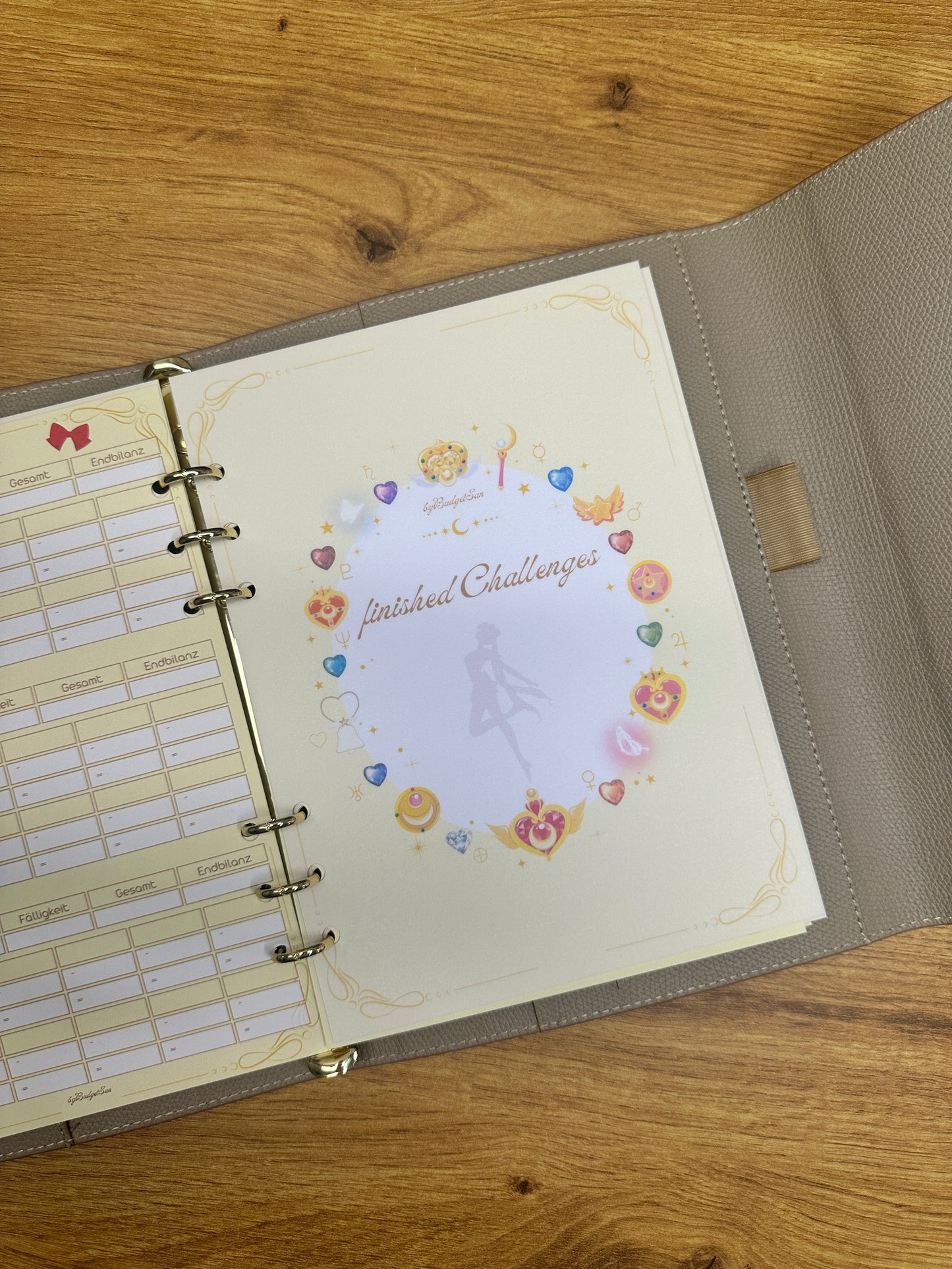 finished Challenges I A5 insert I 6-hole punched