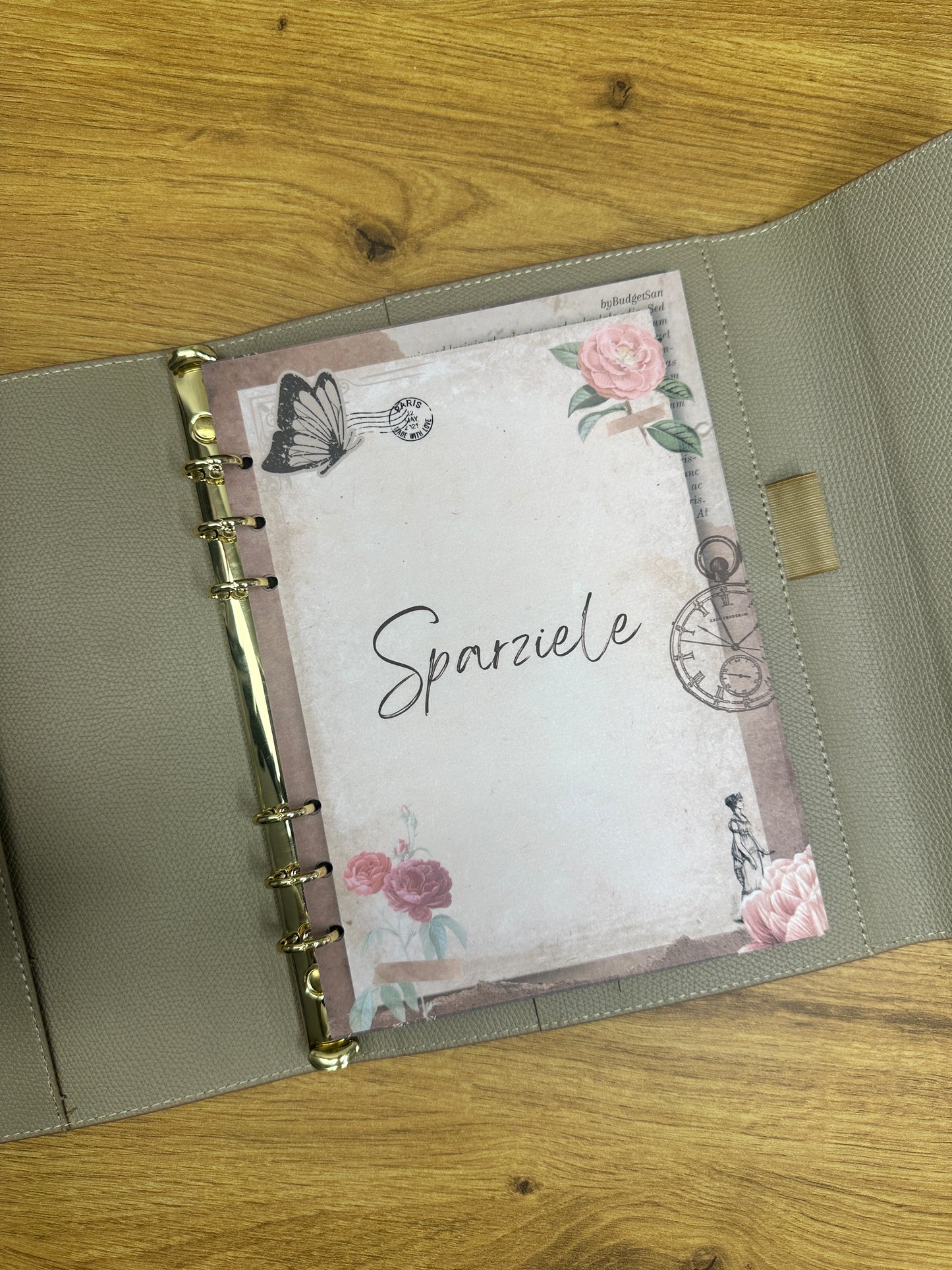 Savings Goal Tracker I A5 Inserts I 6-Hole