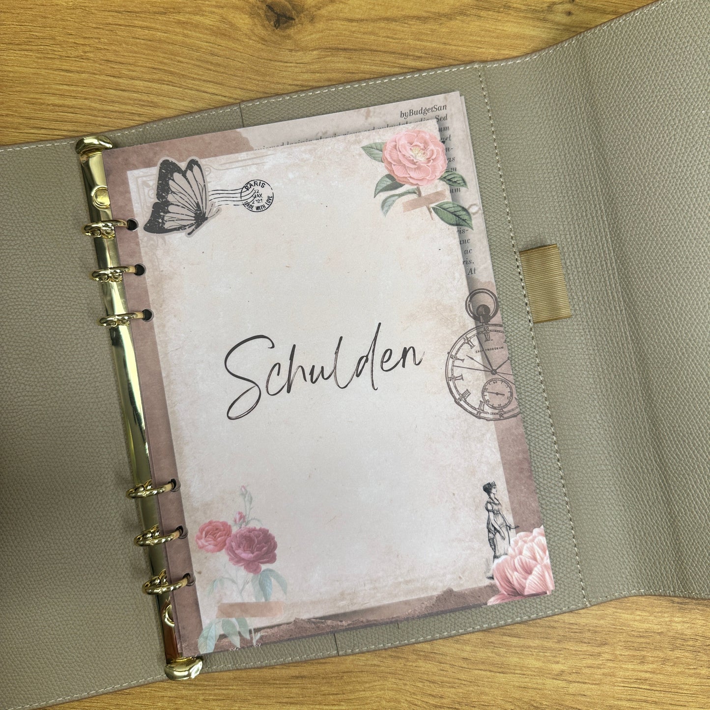 Debt Tracker I A5 Inserts I 6-Hole