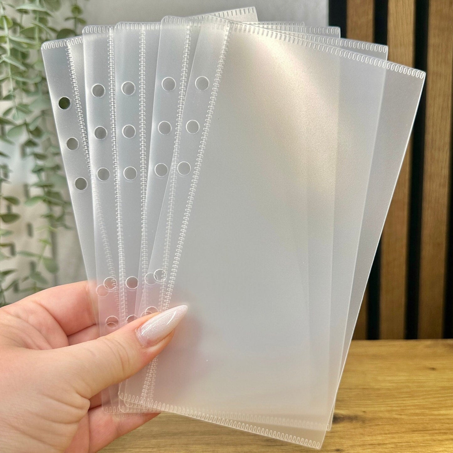 Clearfrost Envelope I transparent zipperless envelopes I A6
