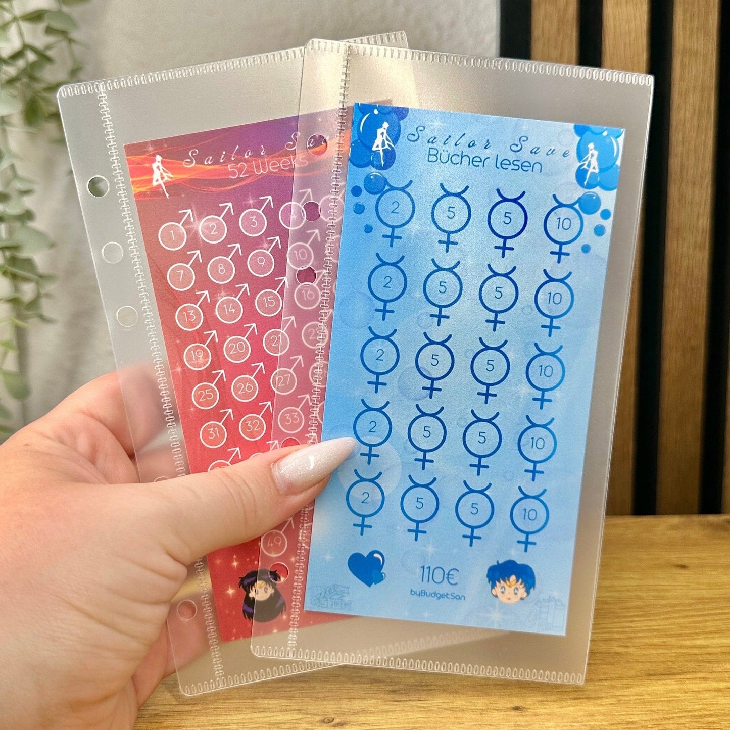 Clearfrost Envelope I transparent zipperless envelopes I A6