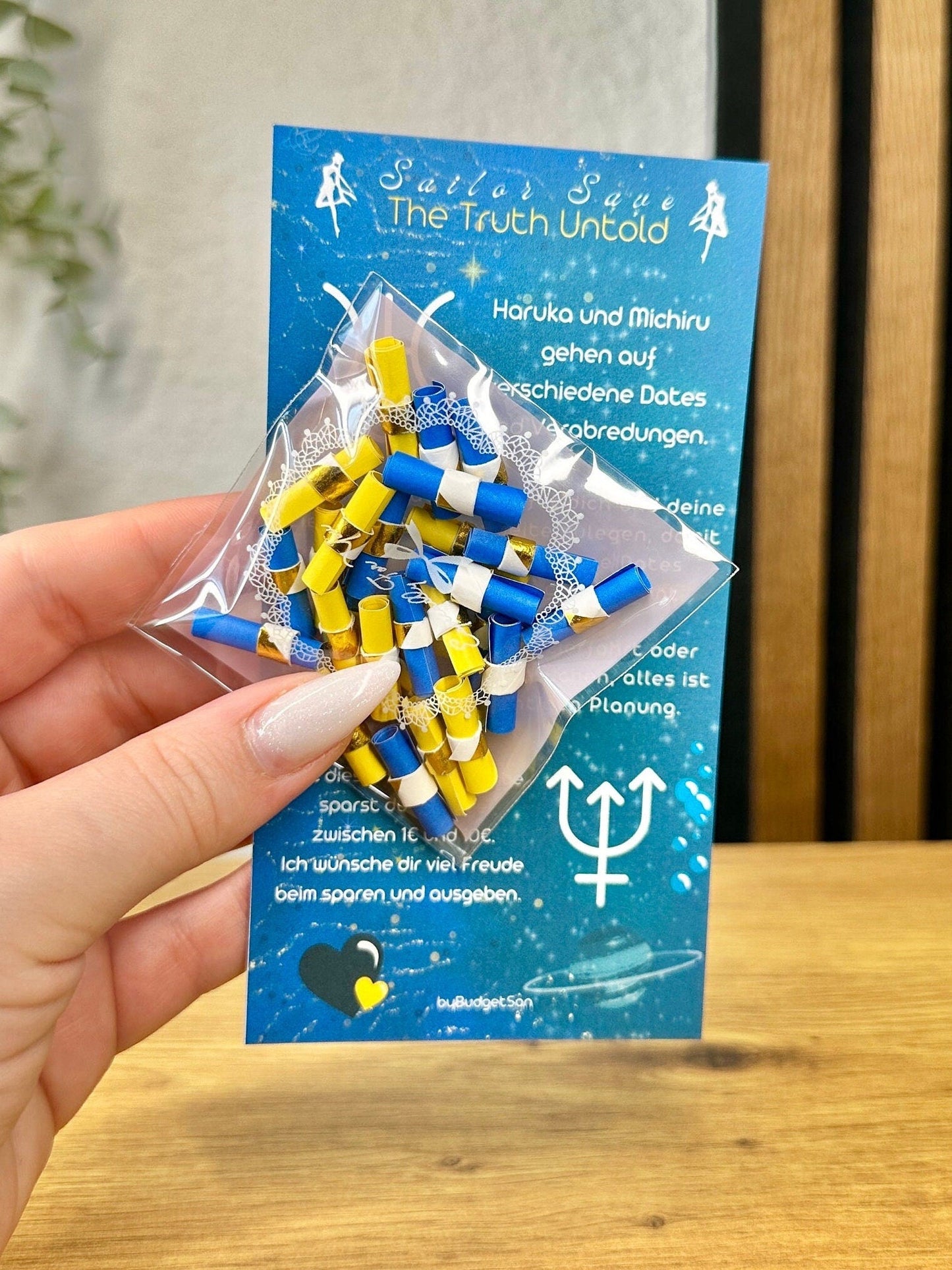 Sailor Uranus I Neptune The Truth Untold Saving Challenges I A6 Zipper Format
