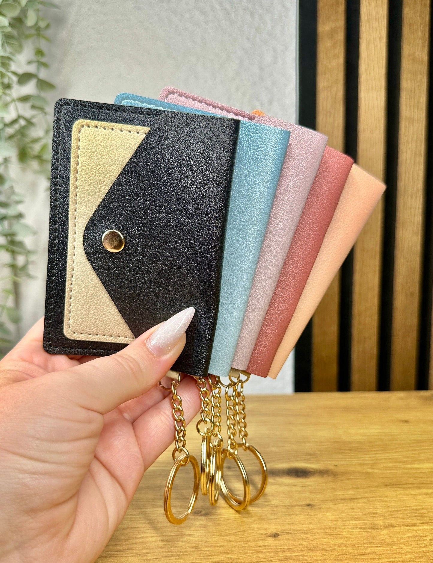 mini Wallet I kleiner Geldbeutel I Kartenhalter I Schlüsselanhänger