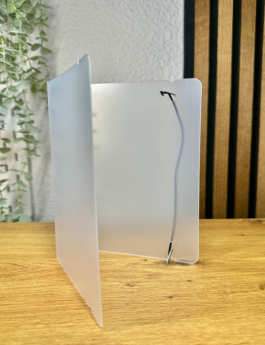 *SALE* Clearfrost Binder I Clear I Transparent