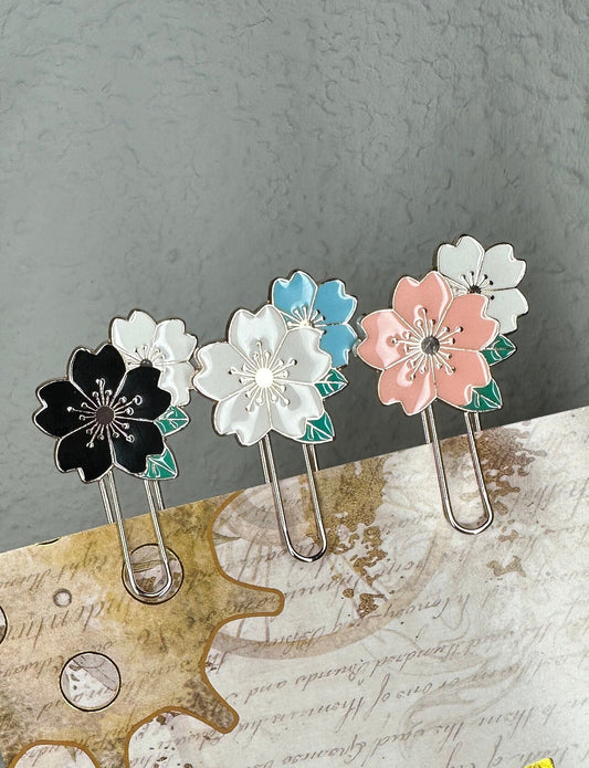 Sakura Bookmark I Klammer
