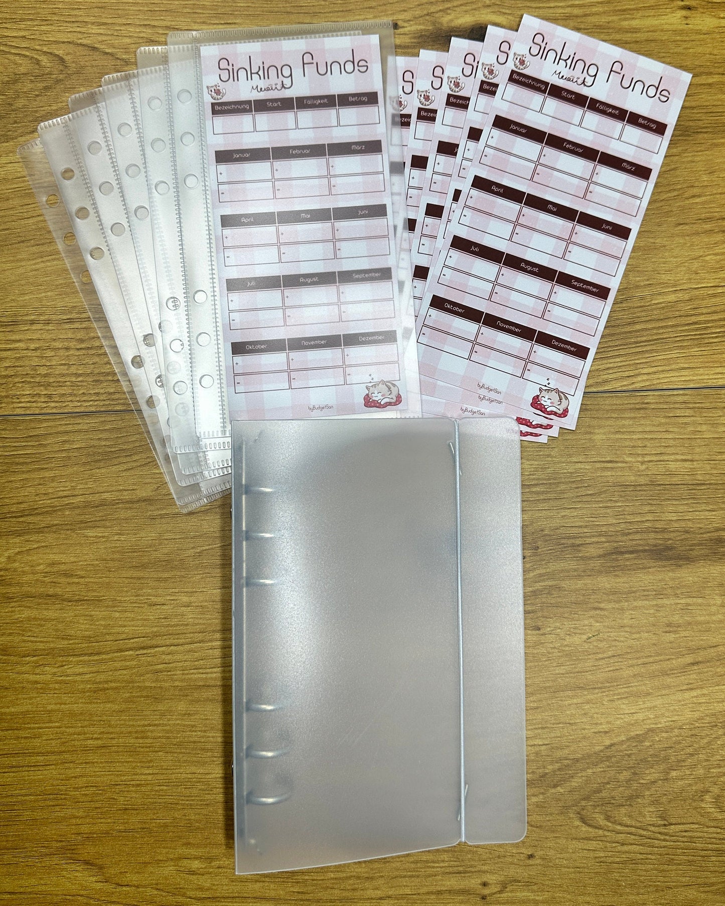 *SALE* Clearfrost Binder I Clear I Transparent