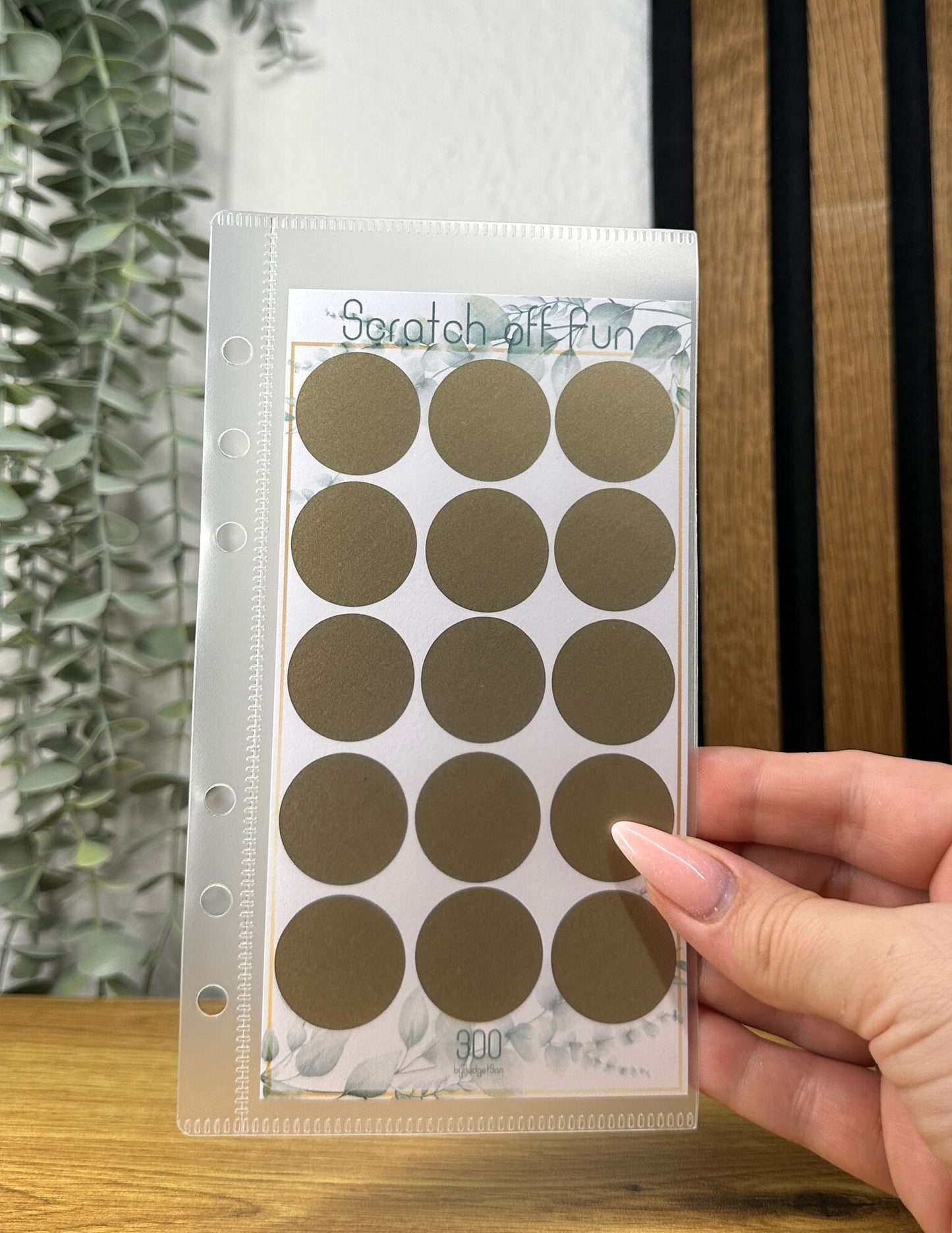Rubbel Challenge Eucalyptus Design I A6 A5