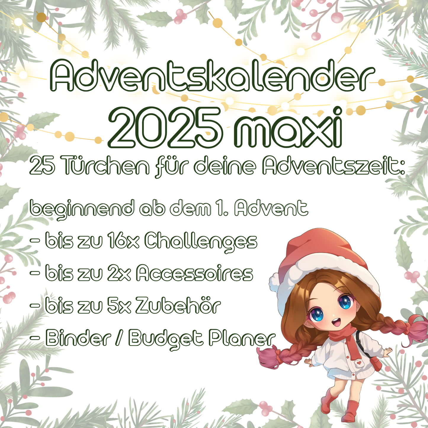 Adventskalender 2025 bybudgetsan