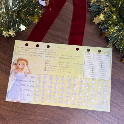Natsumis Summer Habit Tracker Spar Challenge