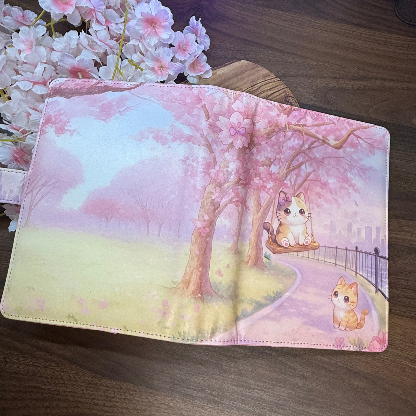 Cat Sakura Binder - New Design I A5