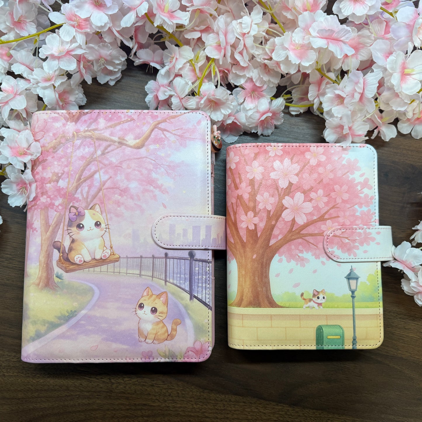Cat Sakura Binder - New Design I A6