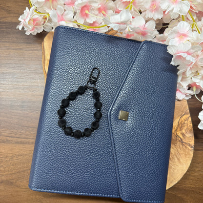 BLACK Edition Samt Anhänger - HANDMADE