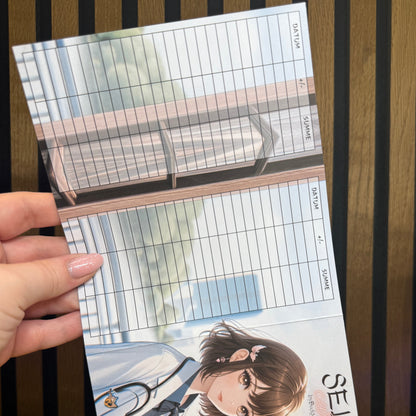 Self Care Anime Girl I folding card (copy)