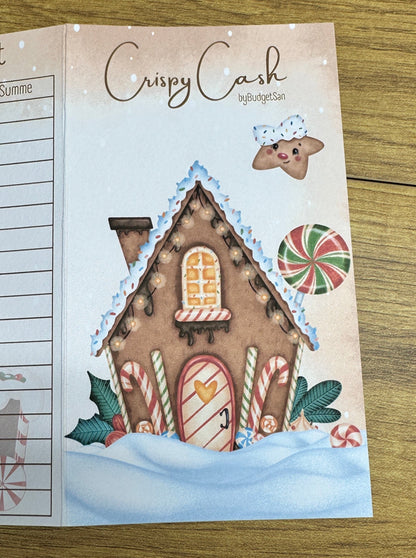 Crispy Cash Weihnachtschallenge I Klappkarte