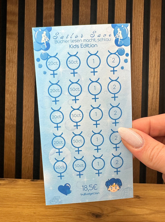 Sailor Save Books Reading KIDS EDITION Challenge I A6 size