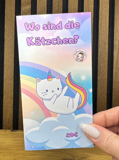 Where are the kittens? I folding card