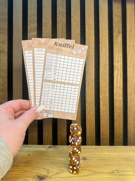 Yahtzee Get Rich I A6 Size
