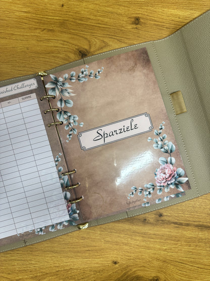Savings Goal Tracker I A5 Inserts I 6-Hole
