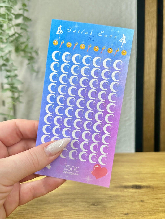 Sailor Save 5€ Savings Challenge I A6 size