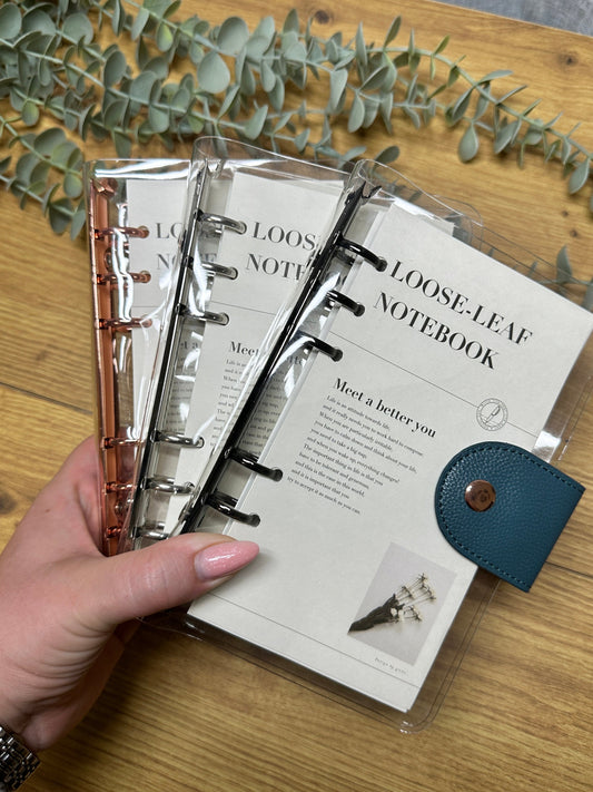 Classy Binder I Transparent I Rose Gold I Silver I Anthracite Green